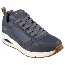 Skechers Uno Stacre baskets 52468-CHAR bleu 1