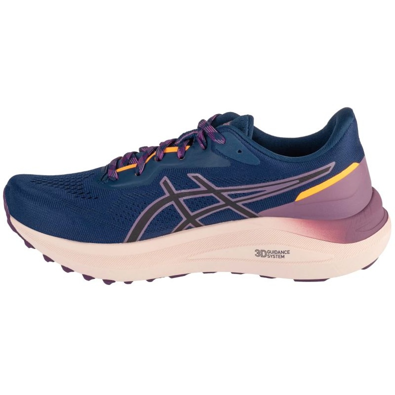 Chaussures de course Asics GT-1000 13 Gtx 1012B747-700 bleu 1