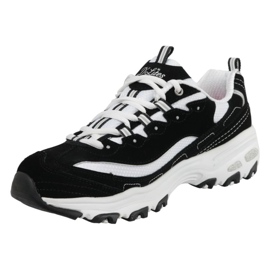Chaussures Skechers D'Lites Biggest Fan 11930-BKW noir 2