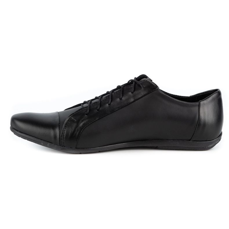 Polbut Chaussures élégantes pour hommes pour jeans C23 noir le noir 2