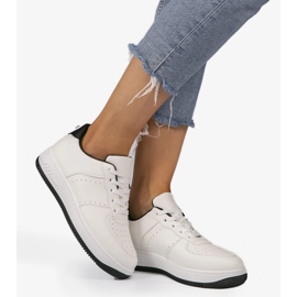 Baskets classiques BL3619-SP noires et blanches 1