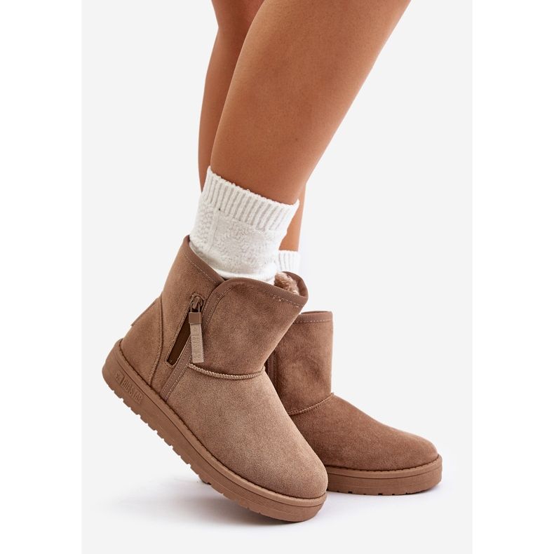 Bottes de neige Big Star pour femmes OO274A165 Beige 1 Bottes de neige Big Star pour femmes OO274A165 Beige 1