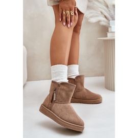 Bottes de neige Big Star pour femmes OO274A165 Beige 2