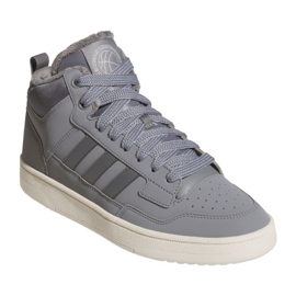 Chaussures Adidas Rapid Court Mid Winterized JR0169 gris 1
