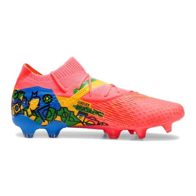 Chaussures Puma Future 7 Ultimate Njr FG/AG 107839-01 multicolore 1