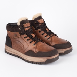 Bottes d'hiver hautes isolées pour hommes noir 1