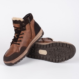 Bottes d'hiver hautes isolées pour hommes noir 2