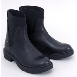 Bottines Chelsea femme Mead noires le noir 1