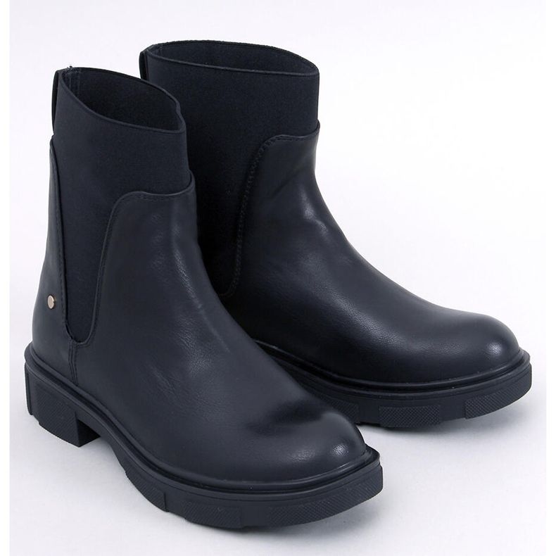 Bottines Chelsea femme Mead noires 1