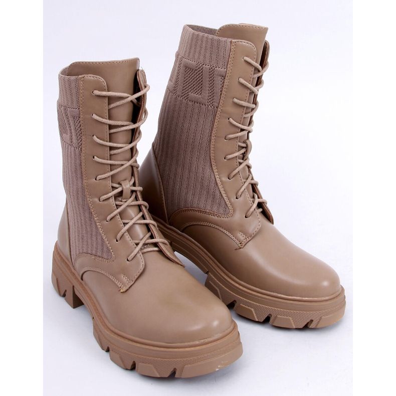 Travailleurs avec une tige stretch Calling Khaki beige 2