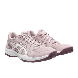 Asics Upcourt 6 chaussures de volley-ball 1072A107 700 rose 1