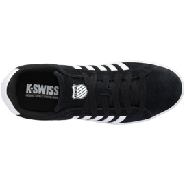 Chaussures K-Swiss Court Tiebreak Sde 07012-002-M noir 1