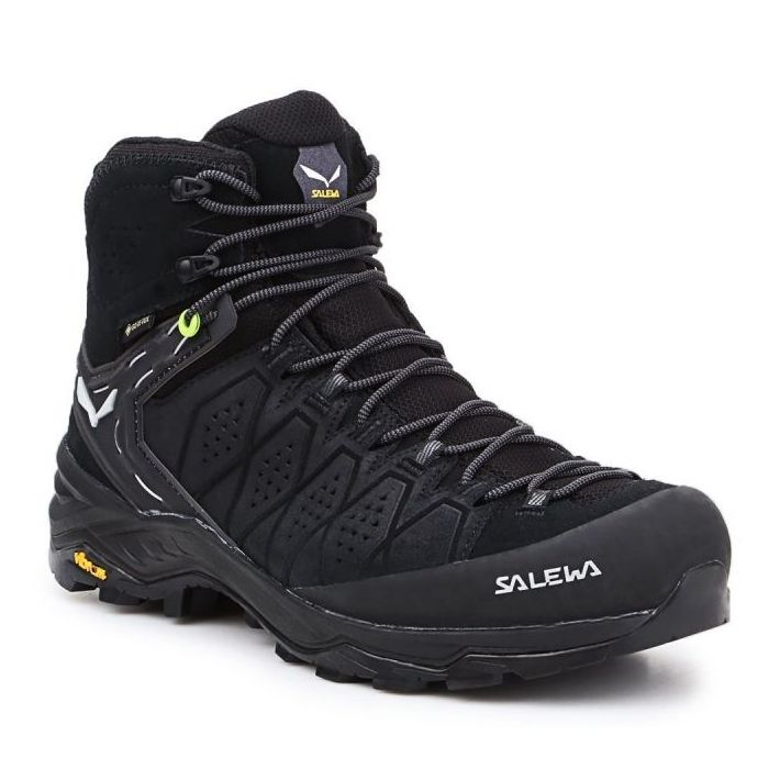 Chaussures de randonnée Salewa Ms Alp Trainer 2 Mid Gtx 61382-0971 noir 1