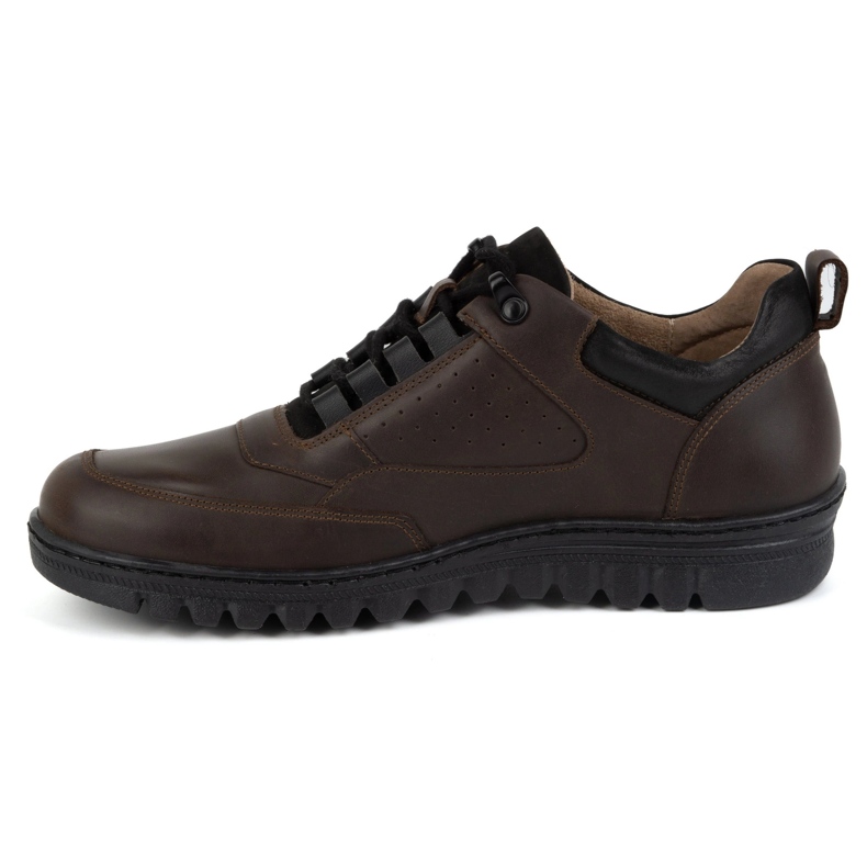 WASAK Chaussures décontractées en cuir pour hommes 0228W marron brun 1 WASAK Chaussures décontractées en cuir pour hommes 0228W marron brun 1
