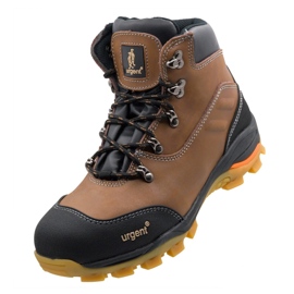 Bottes de travail URGENT sans pointe 121/O1 brun 3