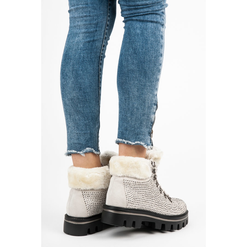 Kylie Bottes élégantes avec protecteur brun 2