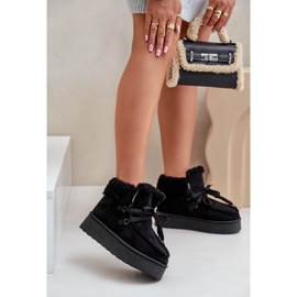 Bottes de neige à plateforme avec fourrure pour femme, Branek Black Ciabellae le noir 2 Bottes de neige à plateforme avec fourrure pour femme, Branek Black Ciabellae le noir 2