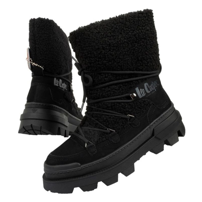 Bottes de neige Lee Cooper LCJ-24-47-3148L noir 1