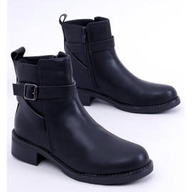 Bottines Chelsea unies femme Rubio Noir 1