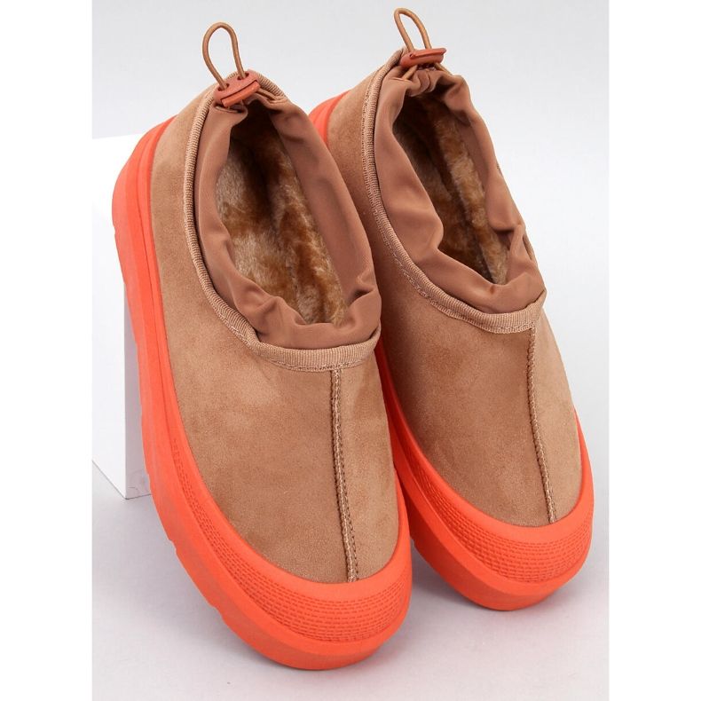 Bottines de neige courtes Jayden Camel brun 1