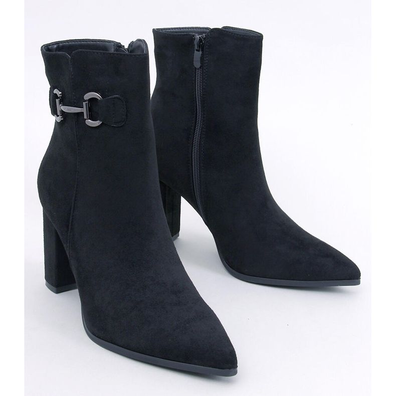 Mahoni Bottines en daim noir le noir 1