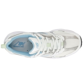Baskets femme/homme New Balance MR530 chaussures de sport blanc (MR530SGB) blanche 1