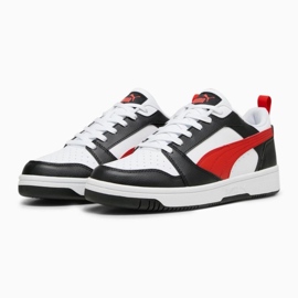 Puma Rebound v6 Chaussures basses 392328-04 blanche 1