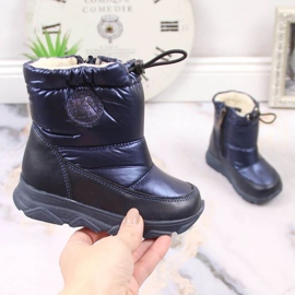Kornecki KOR6896B bottes de neige isolées bleu 1