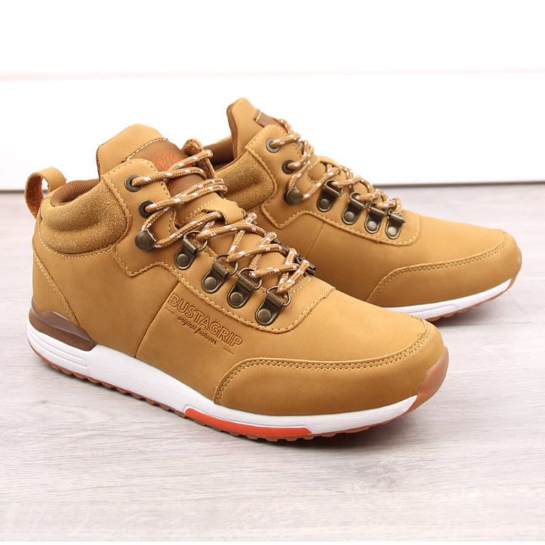 Chaussures Jogger Bustagrip M MRM4C en cuir brun 1