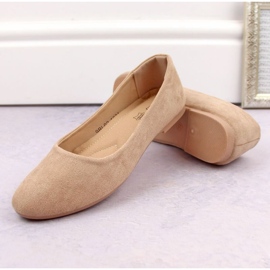 EVento W EVE205B ballerines en daim, beige 9