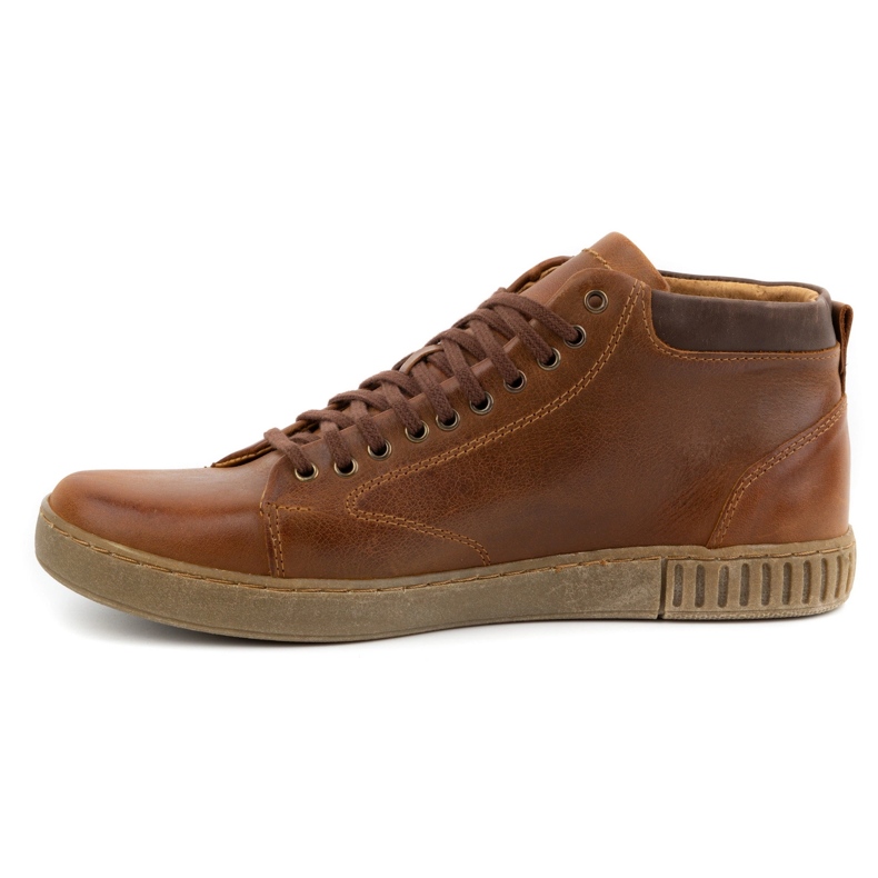 Polbut Chaussures cuir homme Bottines 2108sw camel brun 1 Polbut Chaussures cuir homme Bottines 2108sw camel brun 1