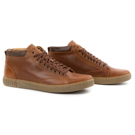 Polbut Chaussures cuir homme Bottines 2108sw camel brun 3 Polbut Chaussures cuir homme Bottines 2108sw camel brun 3