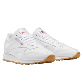 Reebok chaussures en cuir classique 100008491 blanc 1