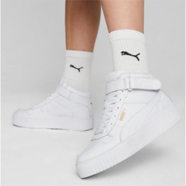 Puma Carina Street chaussures mi-hautes 392337-01 blanche 2 Puma Carina Street chaussures mi-hautes 392337-01 blanche 2