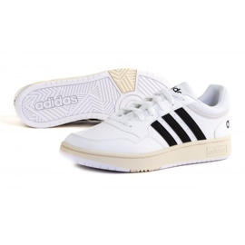 Chaussures Adidas Hoops 3.0 GY5434 blanche 1