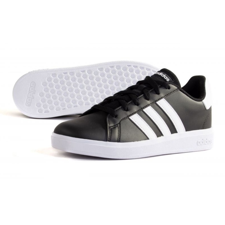 Chaussures Adidas Grand Court 2.0 K GW6503 le noir 1 Chaussures Adidas Grand Court 2.0 K GW6503 le noir 1