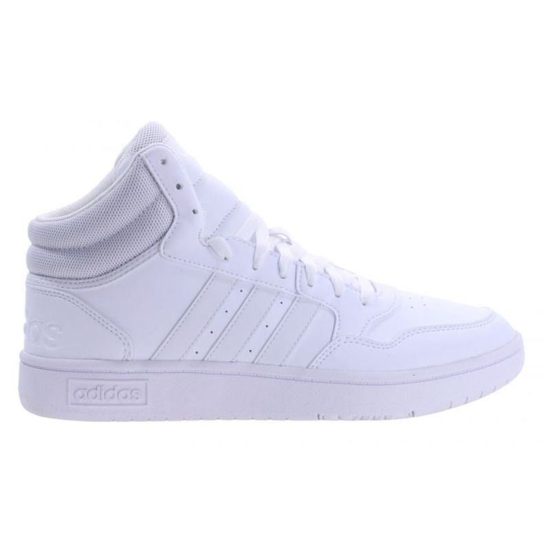 Chaussures Adidas Hoops 3.0 Mid M ID9838 blanc 1