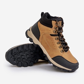 Bottes de randonnée isolées Camel Loreinae pour hommes brun 4