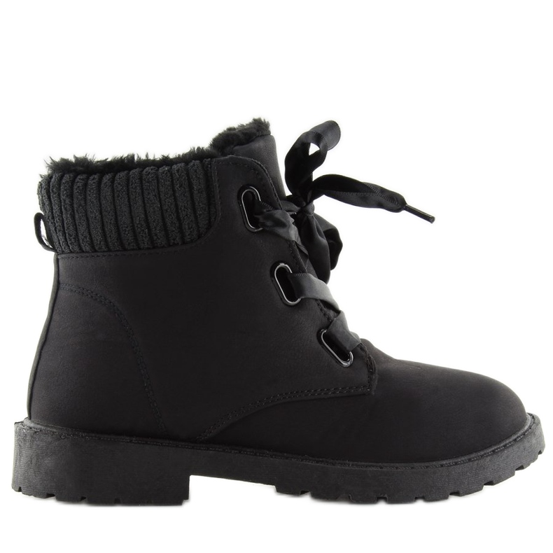 Bottes isolées noires 33PT01 negro 1