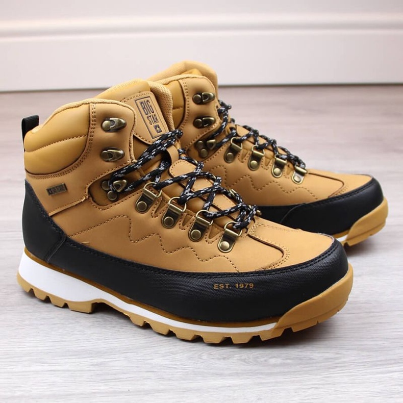 Big Star W INT1932A chaussures de sport isolées camel brun 1