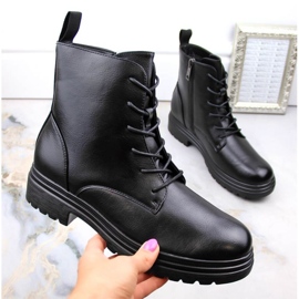 Vinceza W JAN238A bottes isolées, noir le noir 1