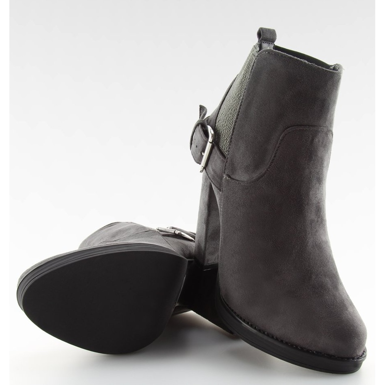 Bottes sur le poteau, suède gris m267p Gris 1 Bottes sur le poteau, suède gris m267p Gris 1