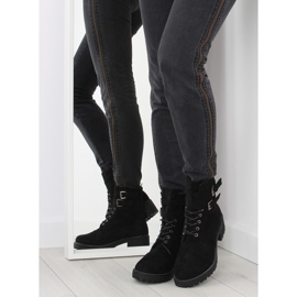 Bottes noires Workery Daim noir TS10 Noir le noir 7