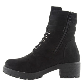 Bottes noires Workery Daim noir TS10 Noir 2