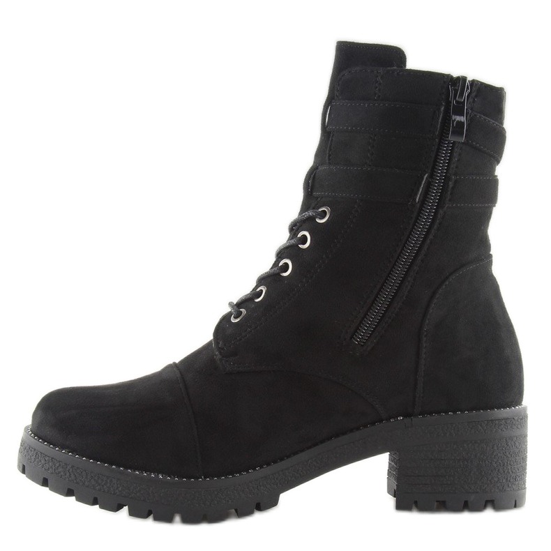 Bottes noires Workery Daim noir TS10 Noir 2