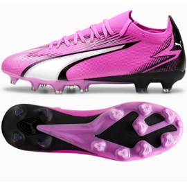Chaussures Puma Ultra Match FG/MG M 107754 01 rose 1