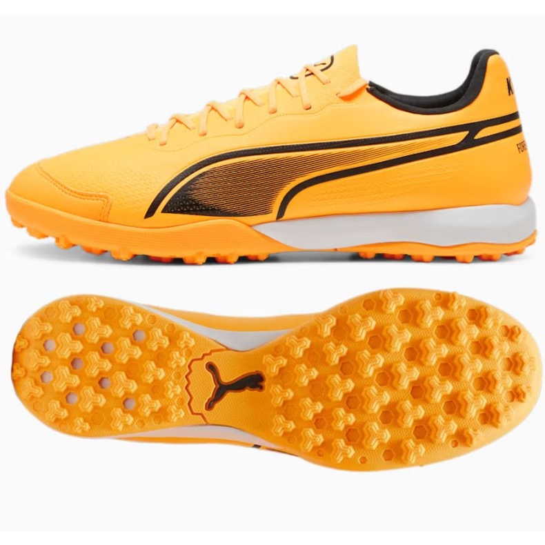 Chaussures Puma King Pro Tt 107255 04 orange 1