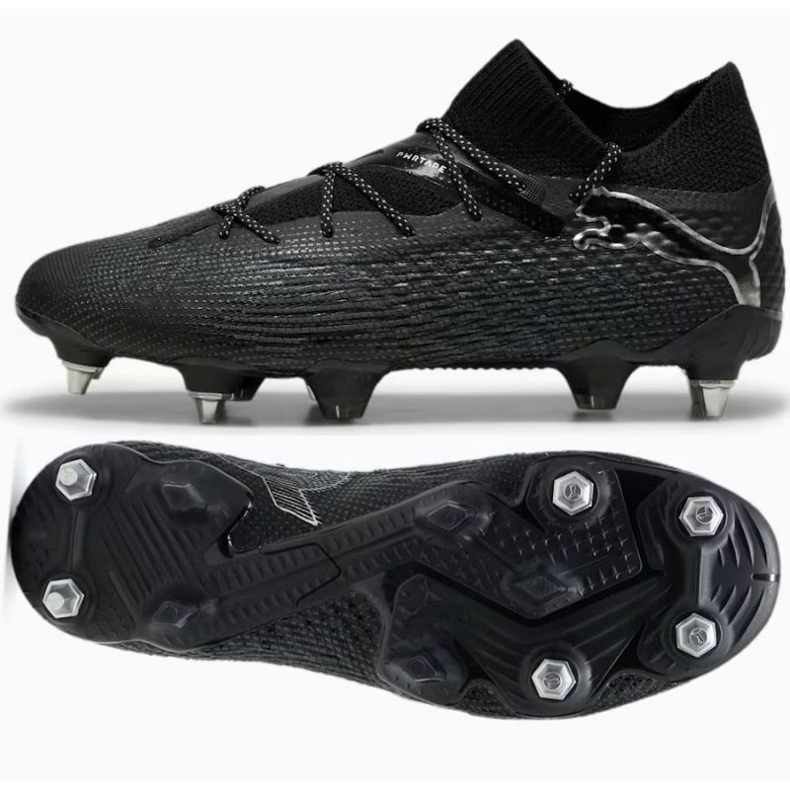 Chaussures Puma Future 7 Ultimate MxSG 107918 02 le noir 1
