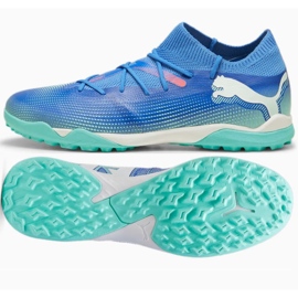 Chaussures Puma Furure 7 Match Tt 107937-01 bleu 1
