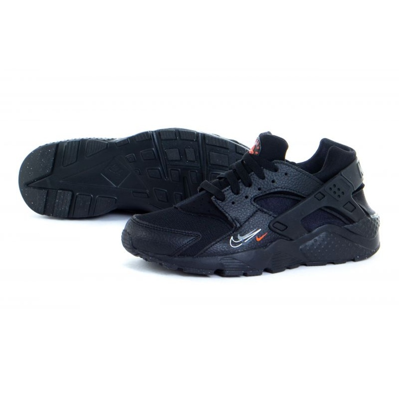 Chaussures Nike Huarche Run Gs Wd DO6491-001 noir 1